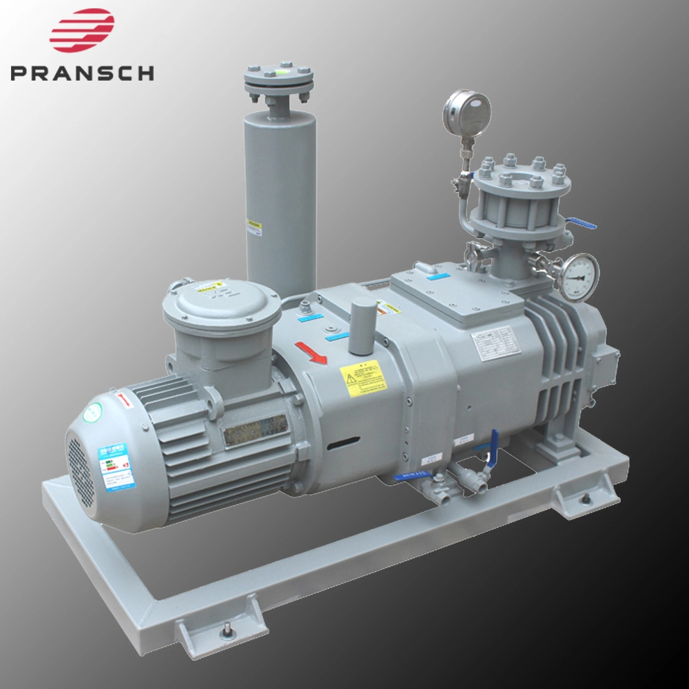 Rail Tanker Filling Systems Dry Screw Vacuum Pumps