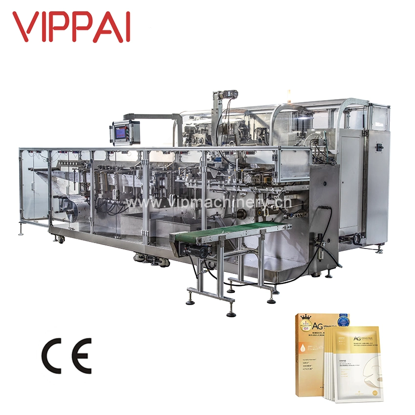 Vippai Hot Selling Beauty Cosmetic Face Facial Mask Making Packaging Machine Production Line in Russia