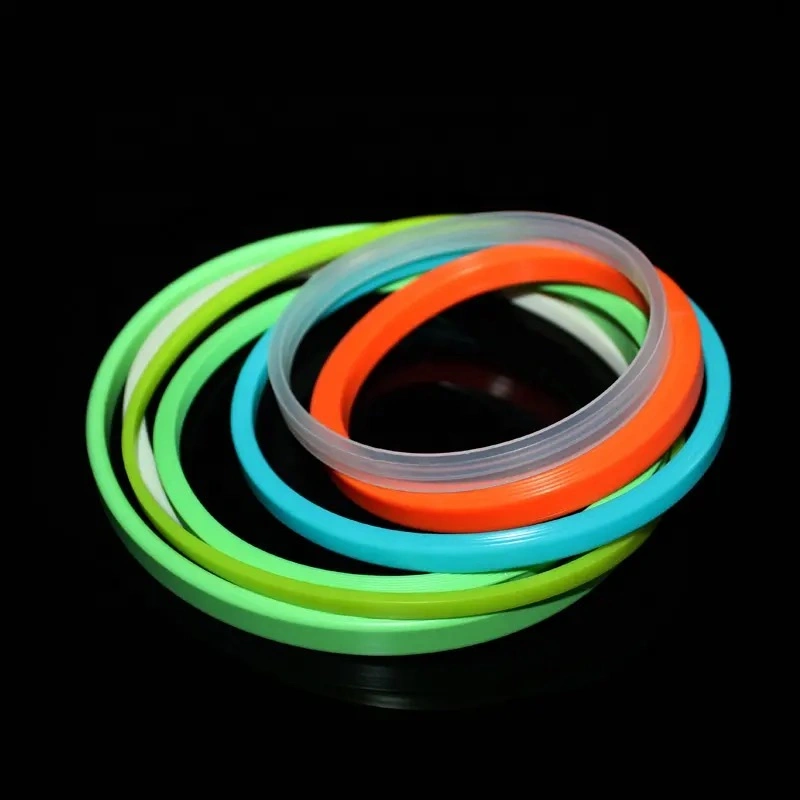 OEM ODM Food Grade Soft Flexible Silicone Seal Ring Silicone Seals O Rings Seal Ring for Jar Lids