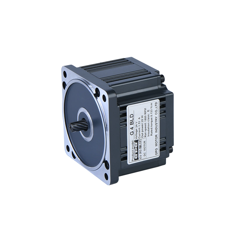 High Performance Right Angle Solid Shaft BLDC Brushless DC Gear Reducer Motor for Automation and Security Equipments Boom Turnstile Barrier Swing Flap Gate