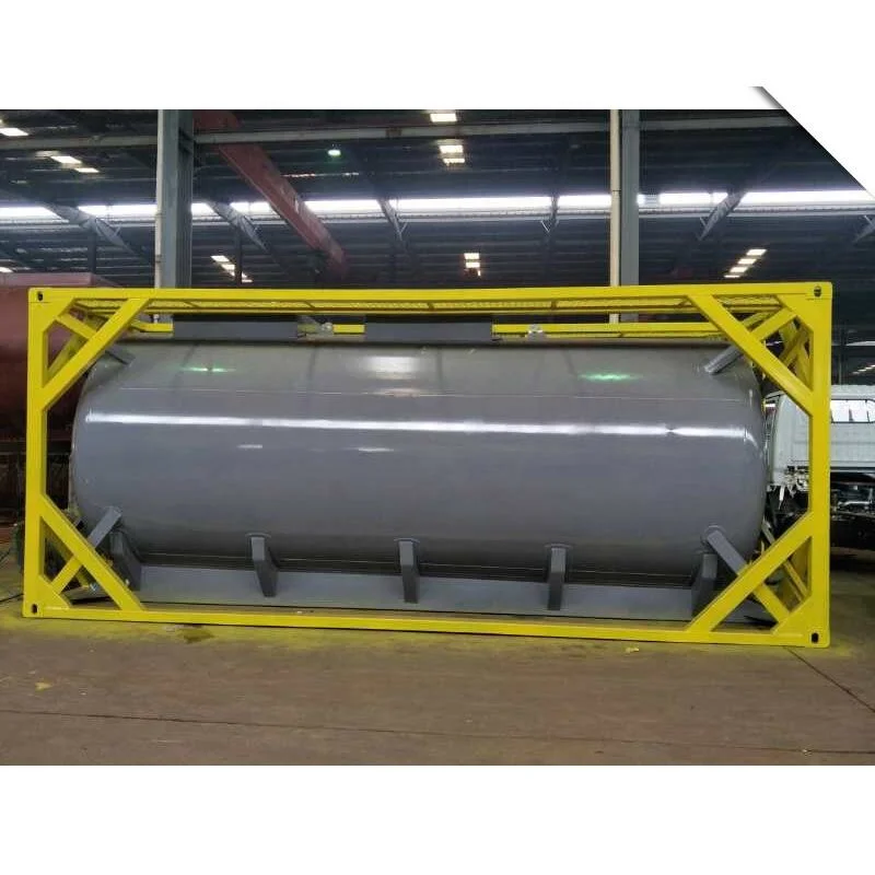 Newly ISO Stainless Steel Liquid Storage Tank Cement ISO Tank Container with Low Price Manufacturer of Custom