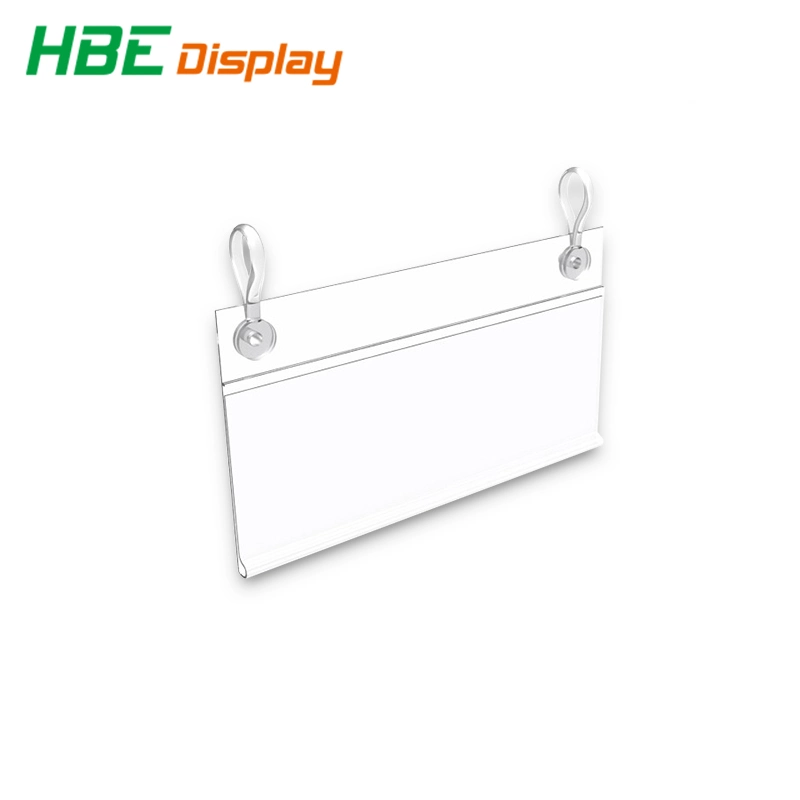 Store Supermarket Plastic Label Price Tag Holder