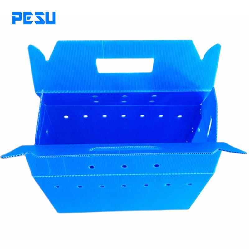 Customized Corrugated Plastic Totes for Packaging and Storage