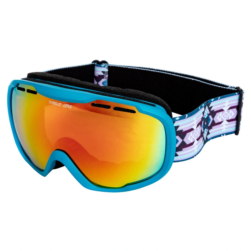 AG0215 UV400 Fabricante Mayorista/Proveedor de profesionales de amplia visión de la lente Anti-Fog Ski / Nieve / Snowboard Deportes gafas gafas Gafas Unisex Mujeres Hombres adultos