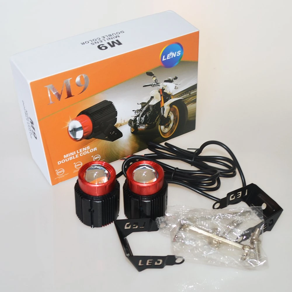 Acessórios do carro à prova de 12W Motociclo Sistema de iluminação LED luzes de nevoeiro Faróis Leamp Spotlight para o aluguer de bicicleta de motociclos