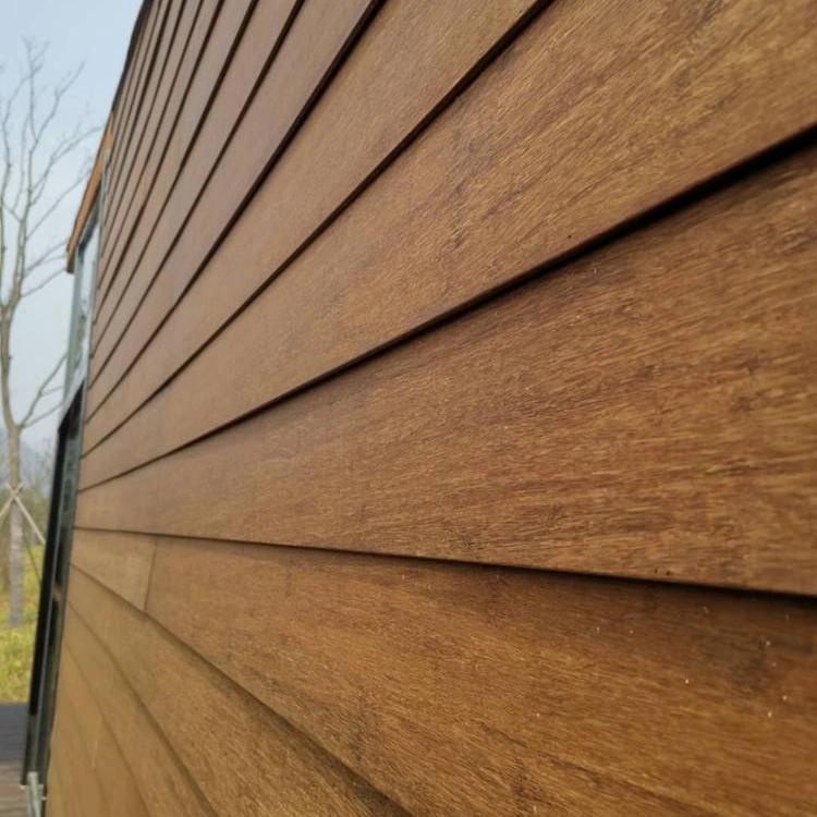 Strand Woven Bamboo for Garden Fences or Exterior Wall Cladding