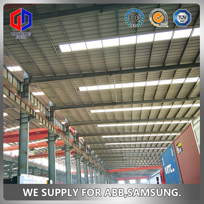 Low Cost and Fast Assembling Prefabricated Steel Frame Warehouse Metal Building