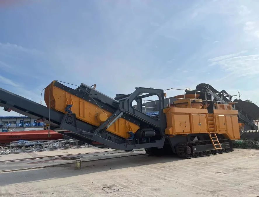 Tracked Mobile Concrete Crushers Stone Crushing Plant Mobile Jaw Crusher Plant