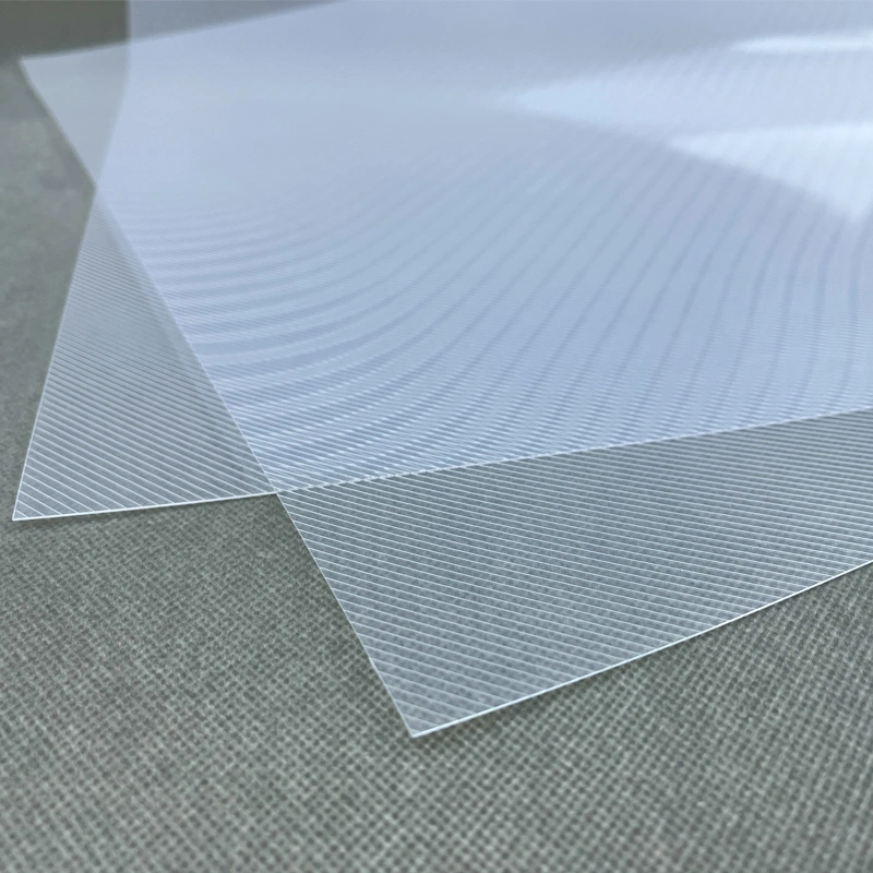 A2-Size 0.8mm Frosted Transparent PP Plastic Sheets for Thermoforming Notebook Cover