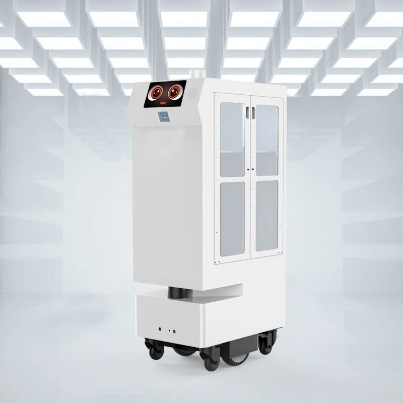 Source Manufacturer Hospital Epidemic Prevention Material Delivery Robot, Fully Automatic Remote Intelligent Robot