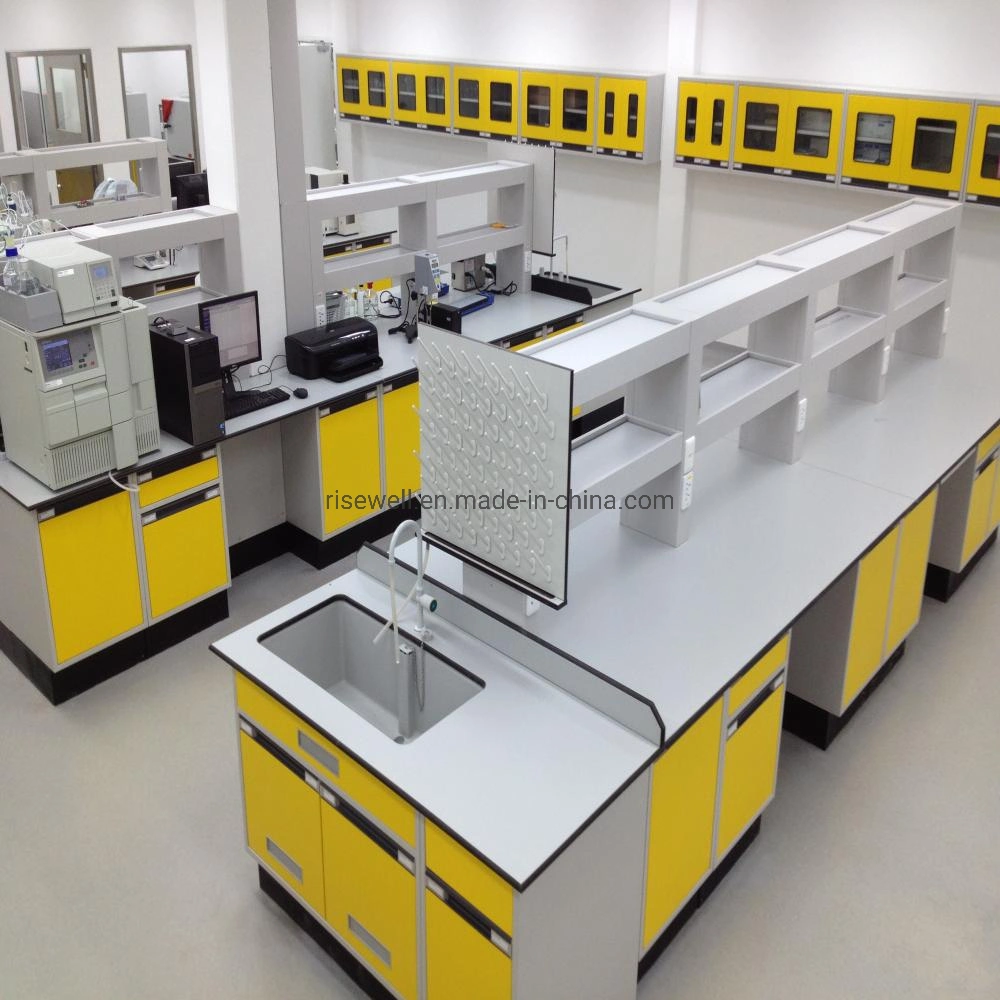 Bancadas de laboratório da escola fabricante de mobiliário de laboratório de física ignifugação