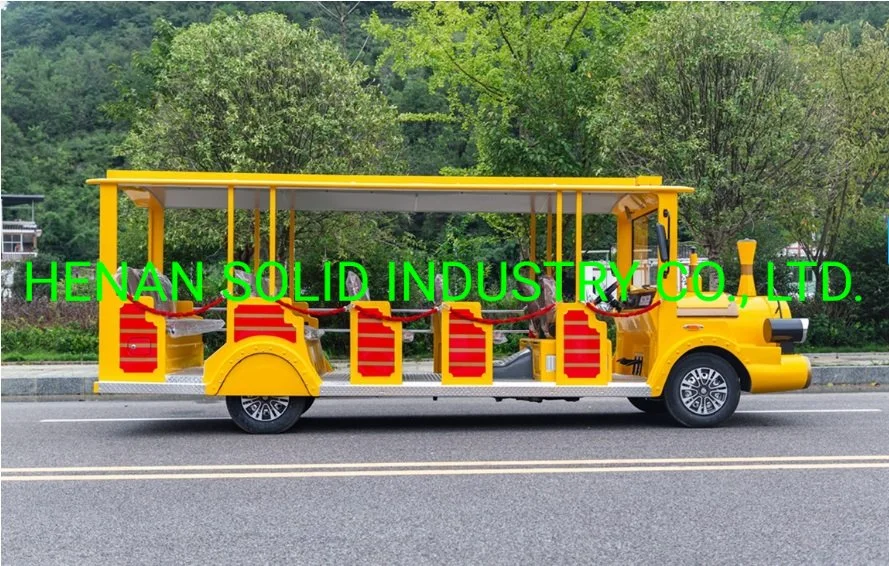 Electric Shuttle Bus/ Electric Minibus/Sightseeing Car/Tourist Bus for Tourism