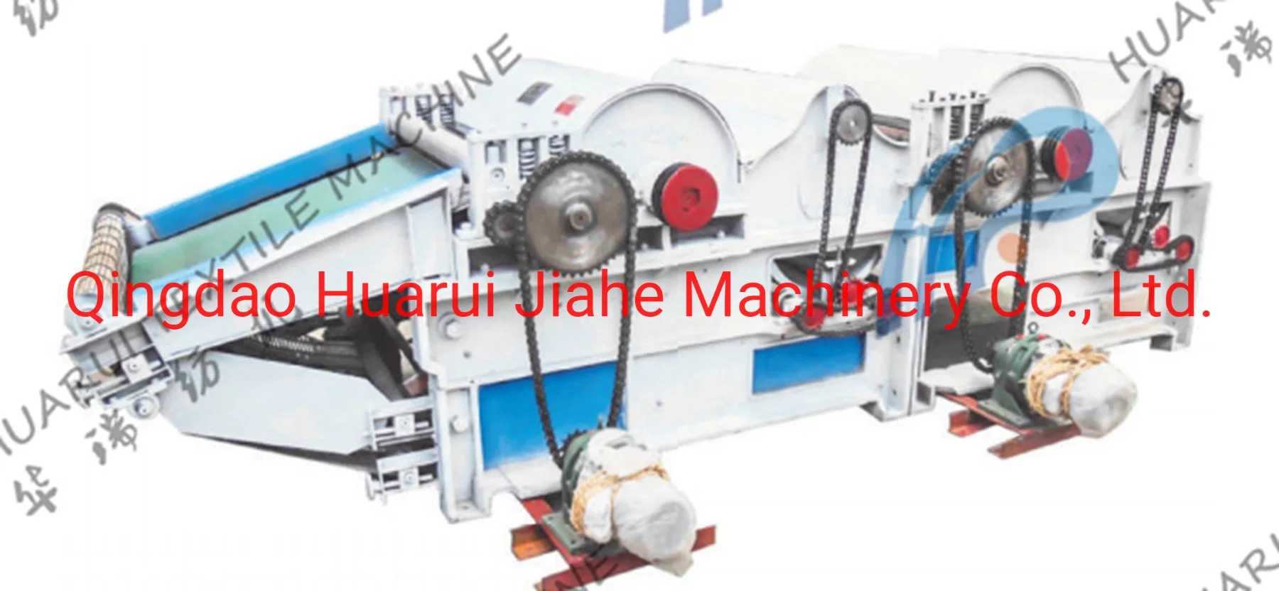 Collecting Second Hand Cloths, Recycle Machinery for All Type Cotton, Polyester, 100% Viscos Recycle, Wool, Spandex, and Reuse Them 3 Roller Finishing Machine