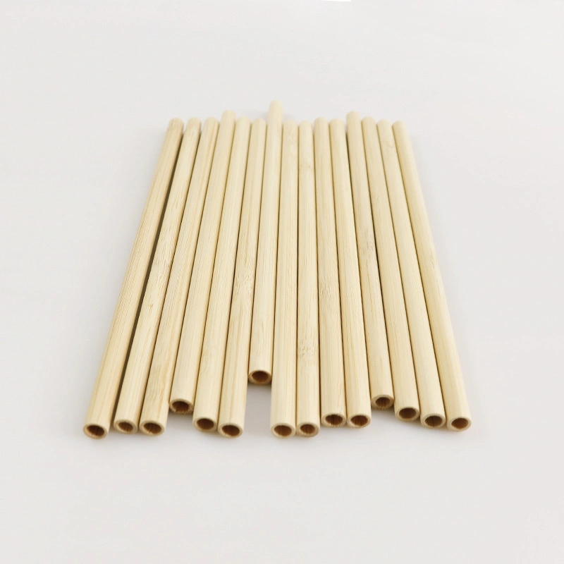 New Reusable Straws Eco-Friendly Bamboo Drinking Straw Zero Waste Bamboo Straws