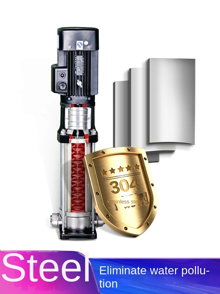 Pompe à eau centrifuge verticale en acier inoxydable à plusieurs étages Cdl2-40, 50Hz / 60Hz