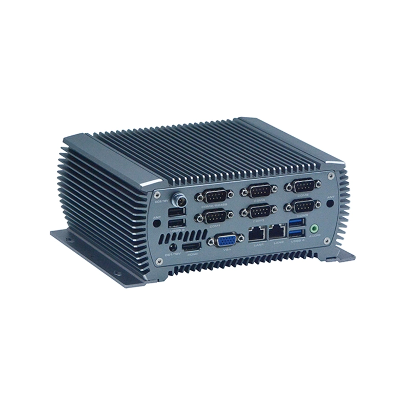 Intel 3855u Dual LAN 6 RS232 6 USB Embedded Industrial PC-Computer