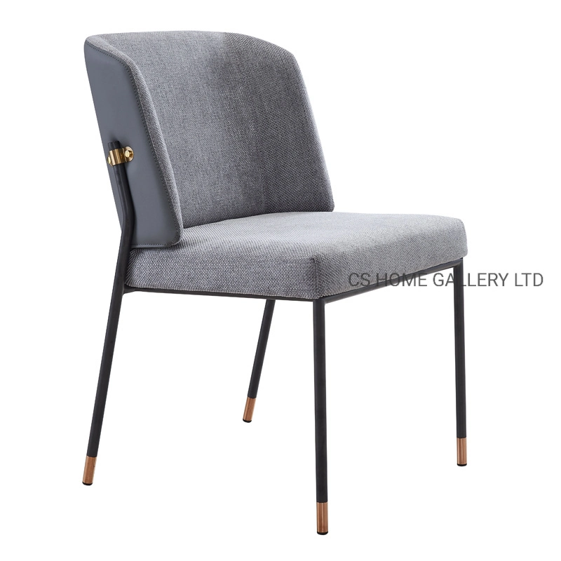 Office Furniture Upholstered Home Furniture High Back Metal Chair Modern Hotel Chair