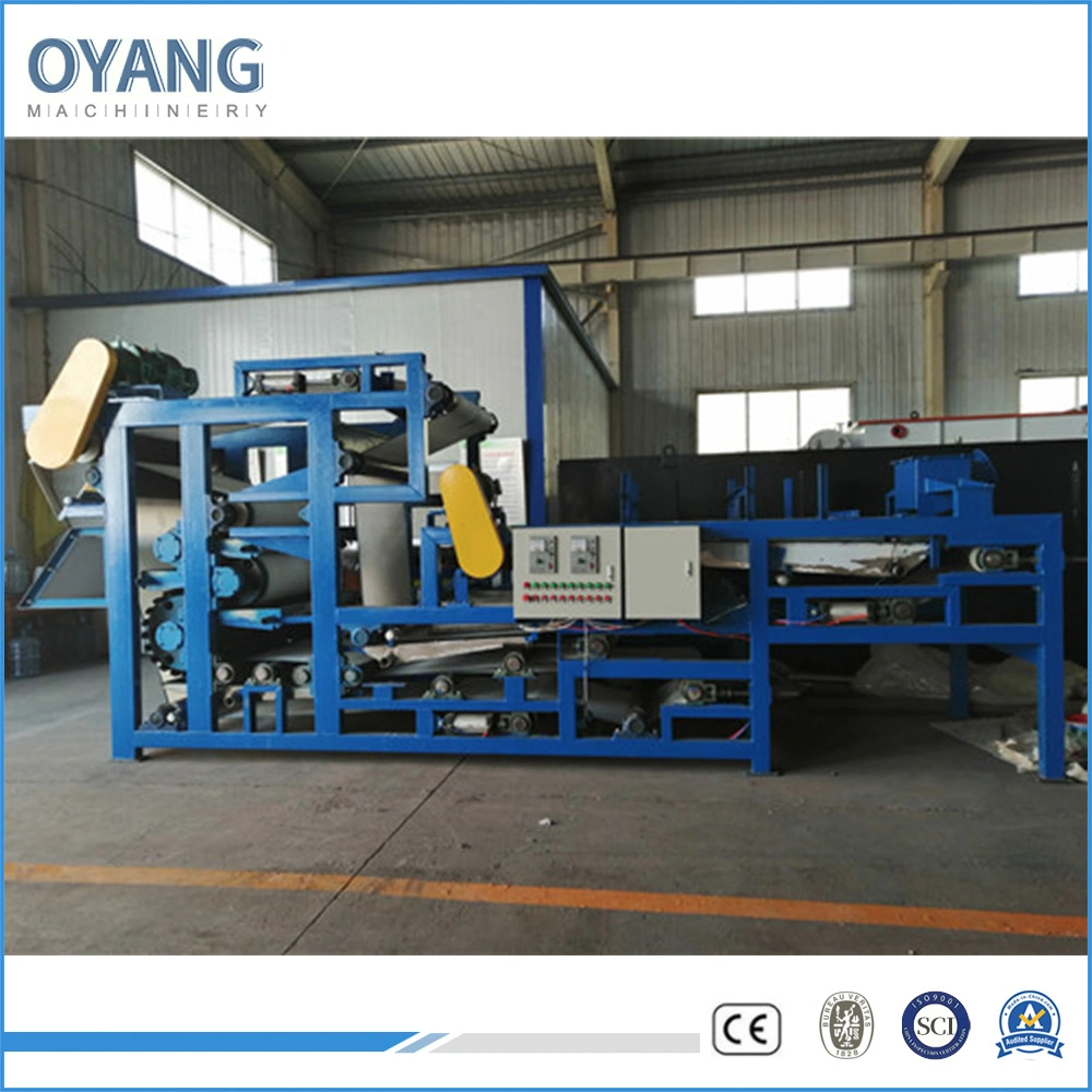 Mineral Mud Dewatering Treatment Equipment with Sewage Sludge Filter Press