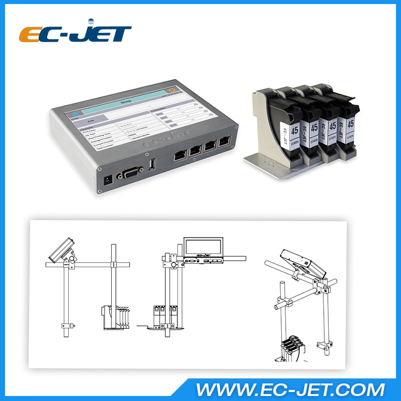 Cosmetic Product Inkjet Printer with Different Coloured Cartridge (ECH802)