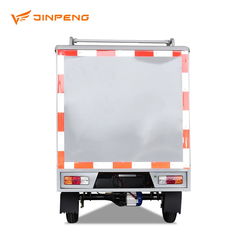 Jinpeng Triciclo eléctrico 1000W Cargador de carga con cargo Box eléctrico Triciclo Express