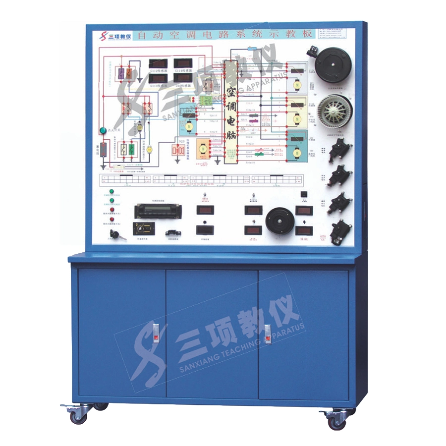 Electronic Fuel Injection System Teaching Board Gasoline Vehicles Automotive Training Equipment