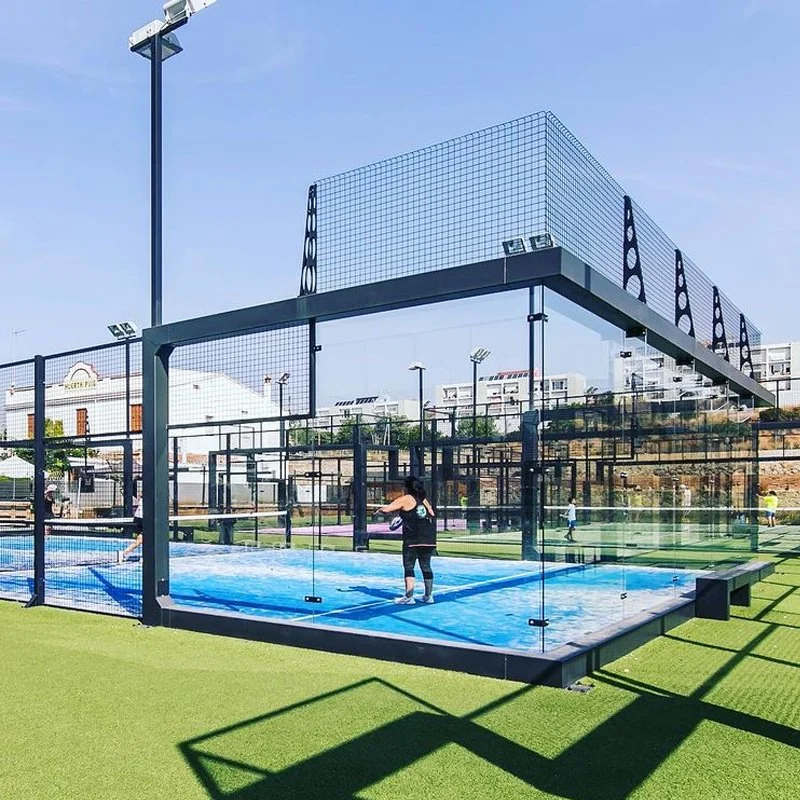 Padel Worker Construye tu propia cancha de pádel Seguridad en la cancha de tenis al aire libre