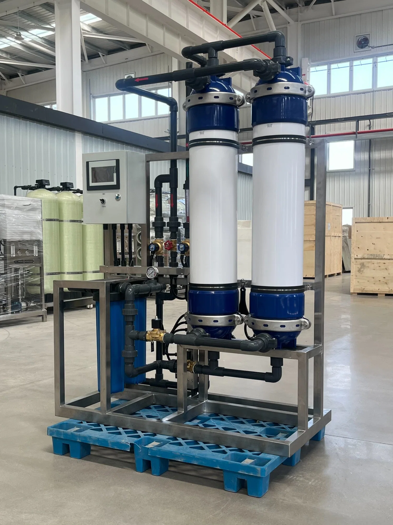 4000lph UF Water Filter System Ultrafiltration Water Treatment Machine for Commercial Water Treatment System