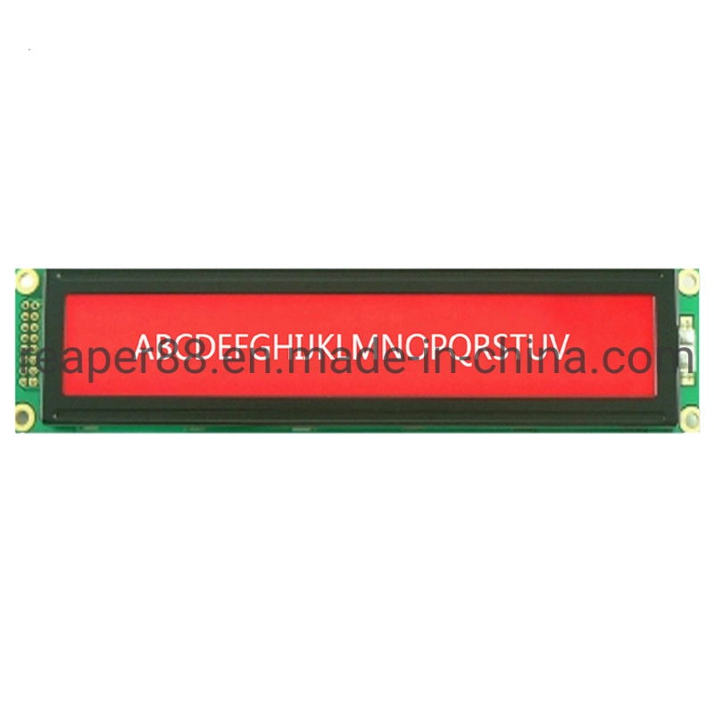 Customize Stn 20 Character 1 Line 20X1 LCD Module with Stn Blue Glass Controller Splc780d Apply for Equipement/Communication/Safety/POS/Meter and Electrical
