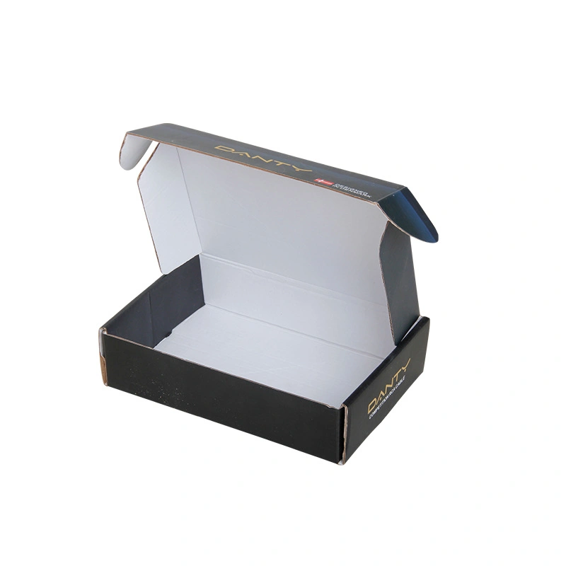 Carrier Box Packaging Box Custom Shipping Boxes with Brown/White Kraft Inner Layer for Plastic Bottle Packing