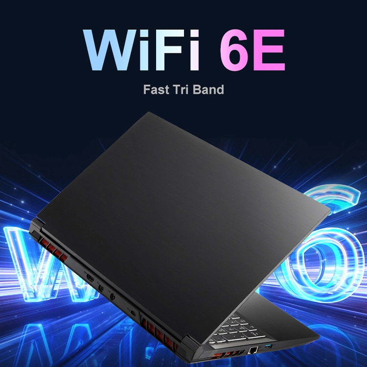 17.3 pulgadas portátil de juegos I9 13900HX Wi-Fi 6e Ax21 Bt Cnvi M. 2 de 2230 24 Hz portátil