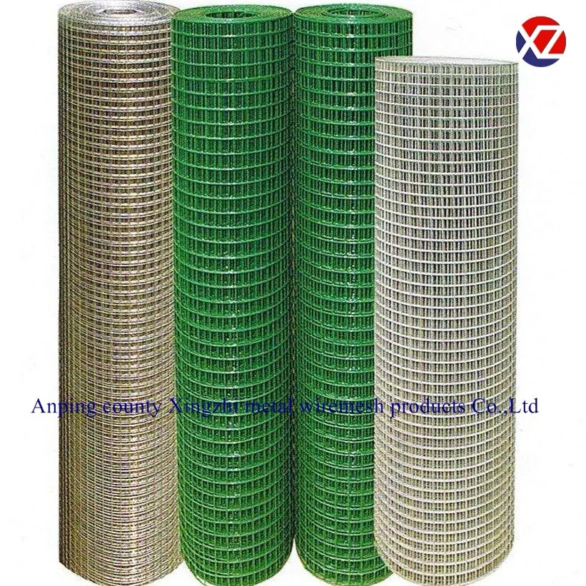 Hot Dipped Galvanized/PVC Coated Welded Iron Wire Mesh Roll