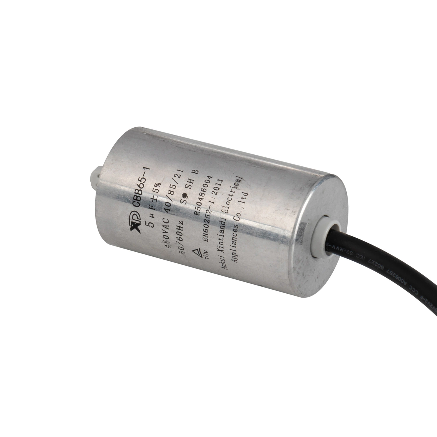 Cheap Price Cbb65 Oval Type AC Motor Run Aluminum Electrolytic Capacitor