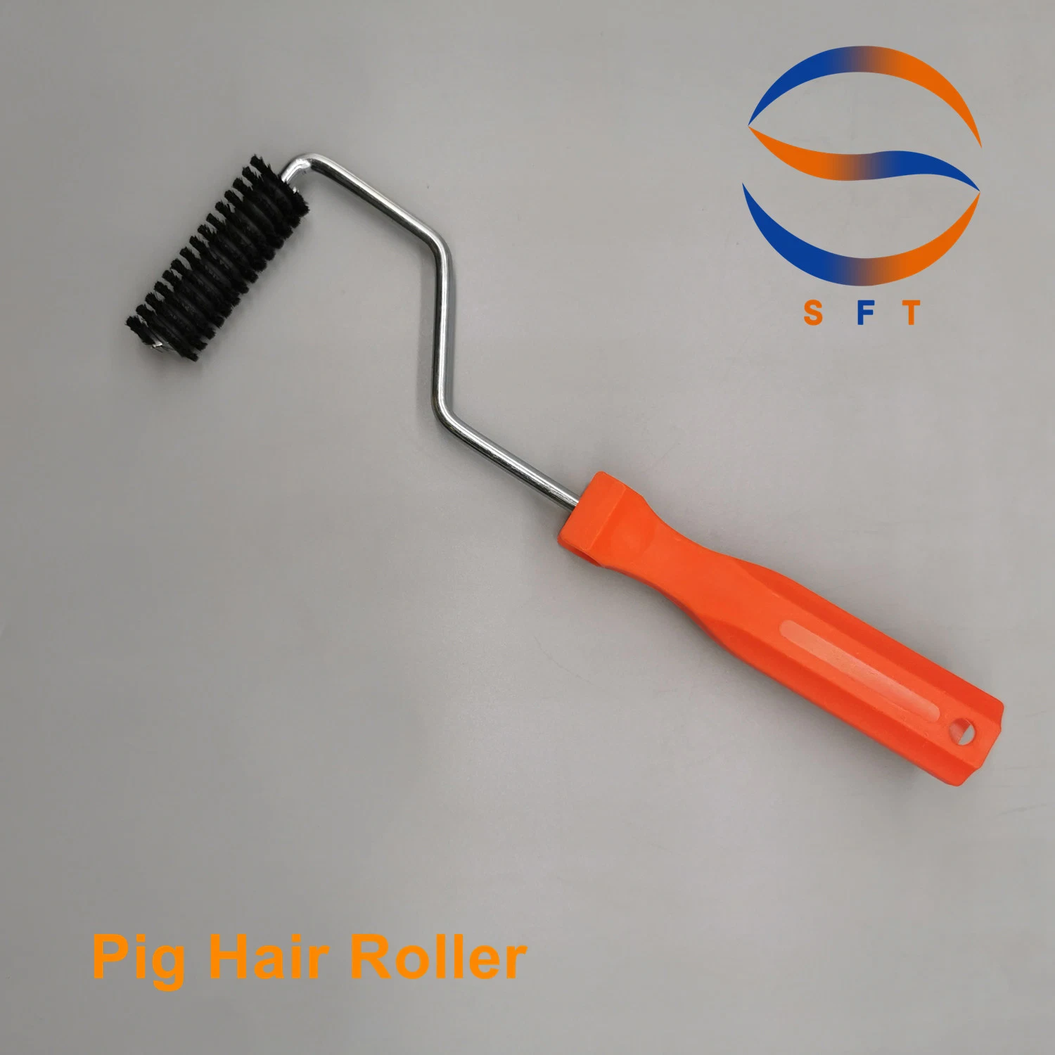 Quick Change Handle for Bristle Rollers for Fiberglass Lamintes