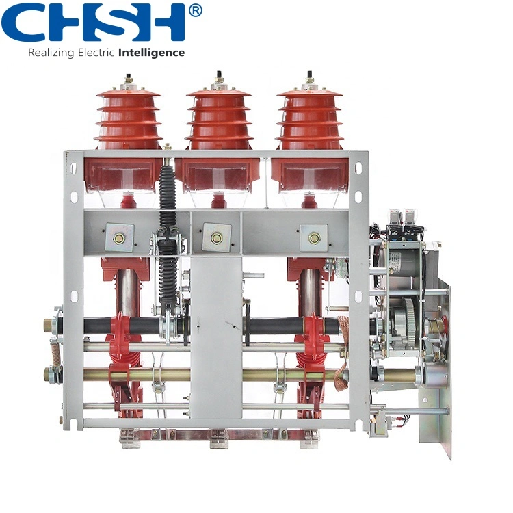 مفتاح قاطع التيار المتردد عالي الجهد الكهربائي ثلاثي الأقطاب Fkn12 مفتاح الحمل الذي يعمل بالضغط