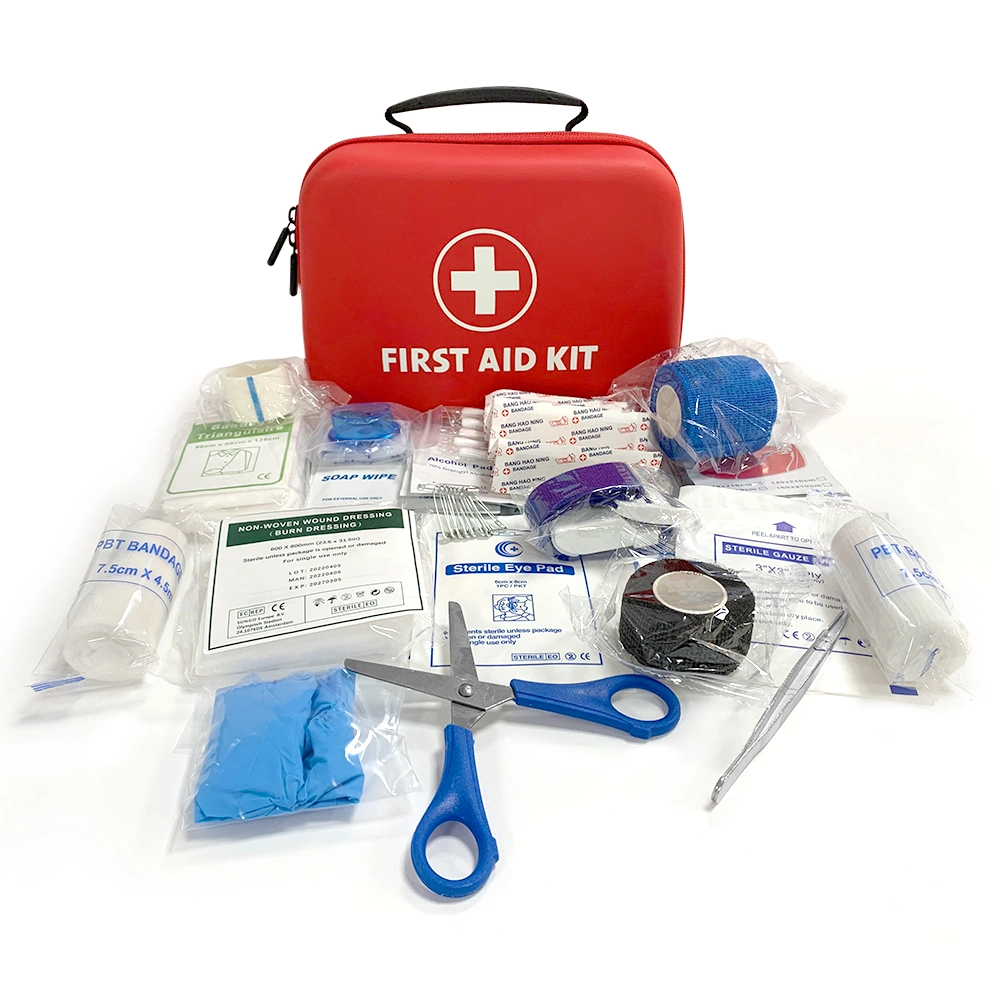 Complete 109PCS First Aid Kits Portable Outdoor Survival Disaster Earthquake Emergency Bags Big Capacity Home/Car Medical Package