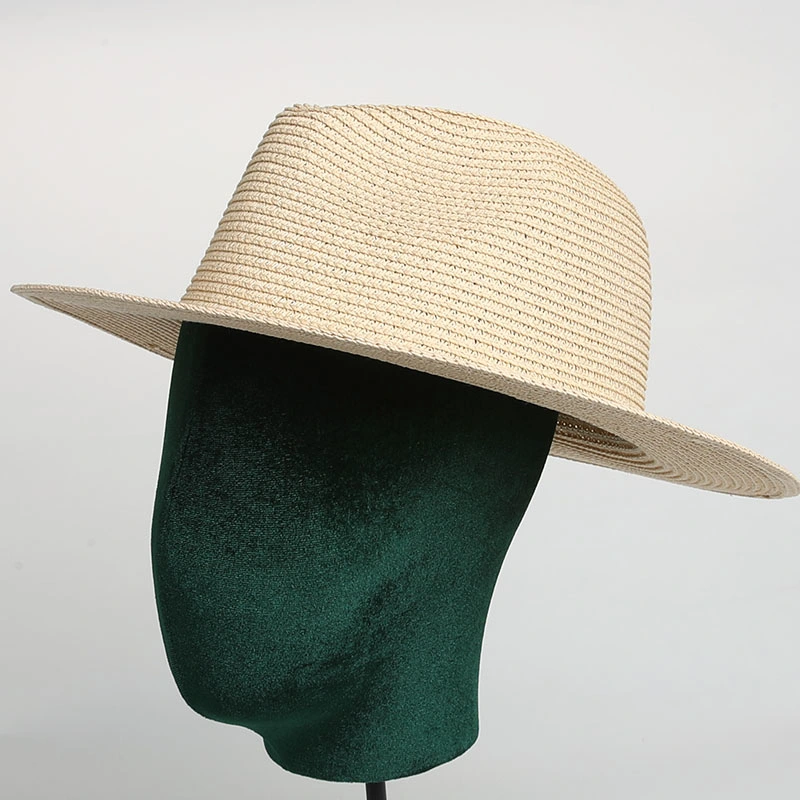Summer Beach Breathable Unisex Cowboy Hat Lifeguard Hat Straw Hat