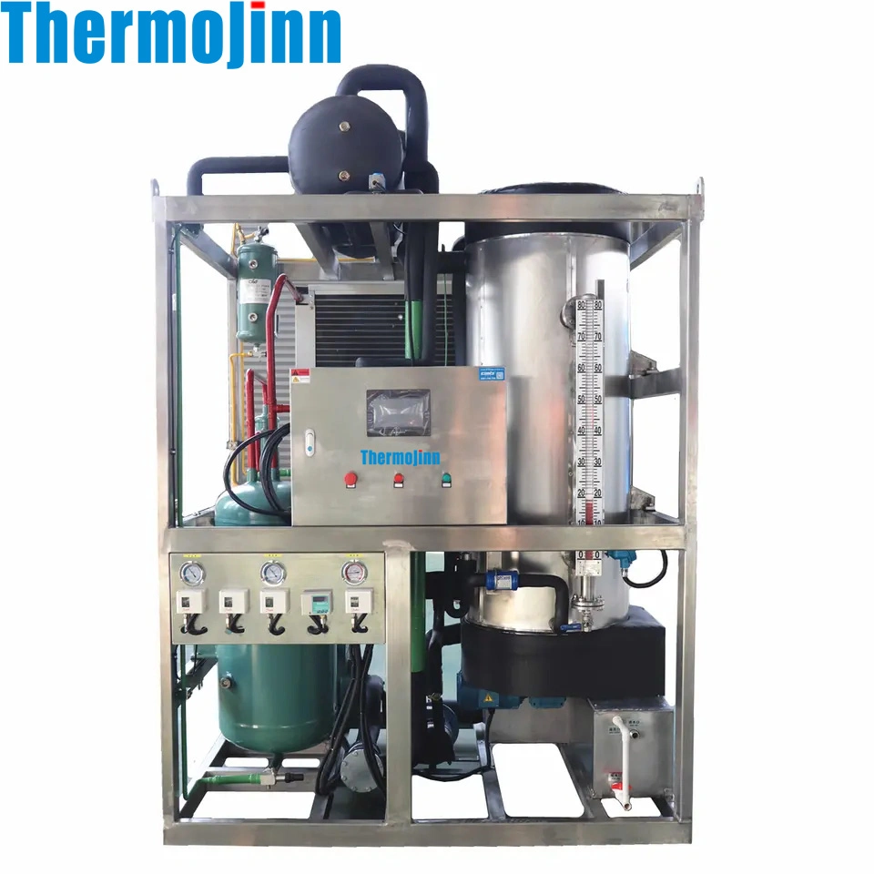 Thermojinn machine à glace tubulaire industrielle 10t/24hrs