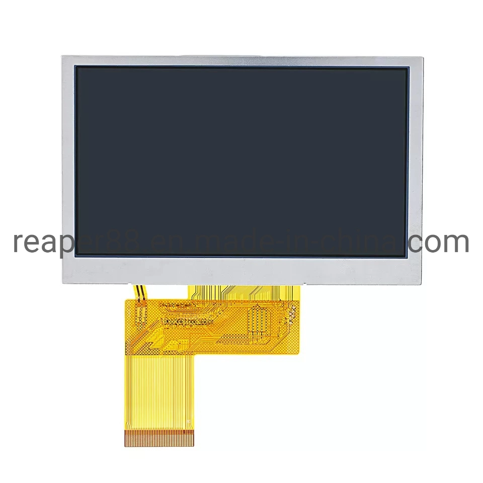 LCD TFT de 4,3 pulgadas de tipo Tn el módulo de pantalla de cristal líquido 480*272 Resolución 350 de la unidad ST7282 El brillo de la pantalla LCD RGB