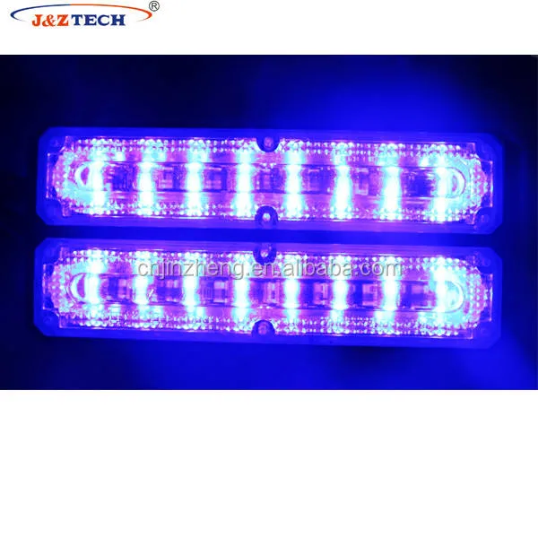 Auto-Zubehör Doppel Reihe LED Scheinwerfer Linear Bright Strobe Light