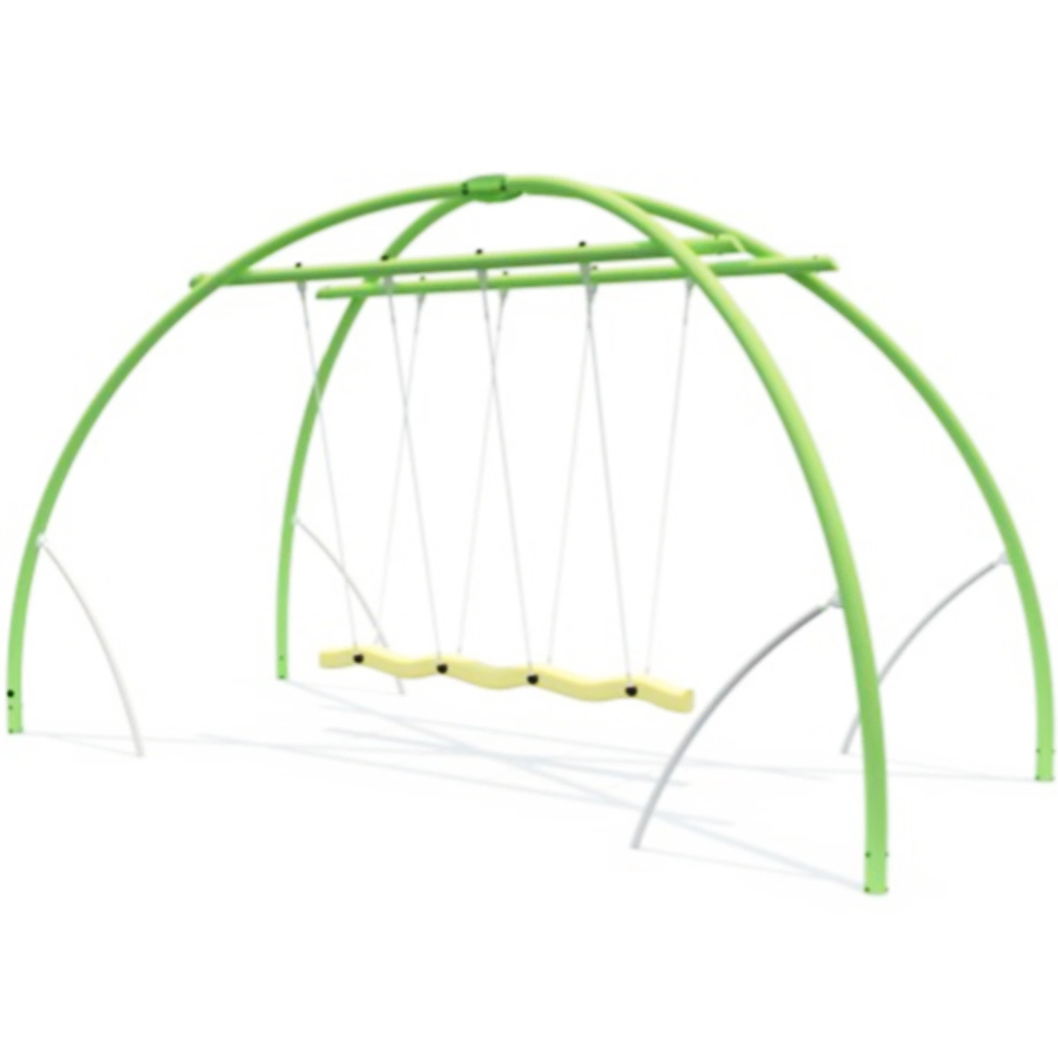 New Park Outdoor Playground Equipment Children's Bridge Swing Set