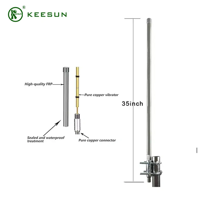 NFC 4G GPS Base 125kHz RFID WiFi Antenne omnidirectionnelle longue portée