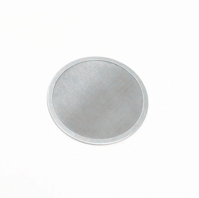 Rimmed 1 2 5 10 15 20 25 Micron Circular Stainless Steel Ultra Fine Wire Stainless Steel Filter Discs