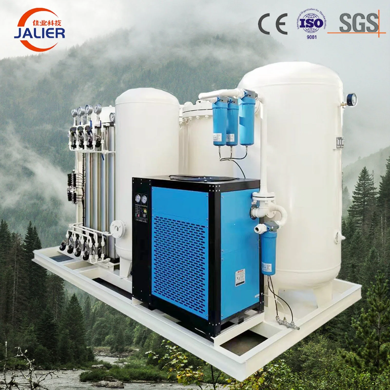 25nm3/Hr 99.99% 25bar Nitrogen Generator for Laser Cutting Hot Sale in European and American Market