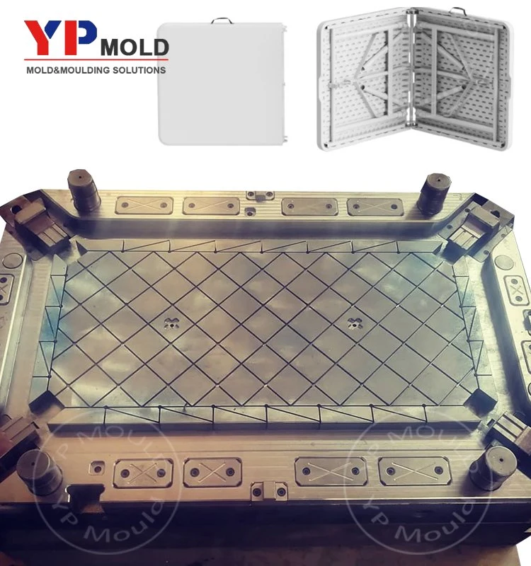 Molde de inyección de plástico molde de China para mesa de plástico forrable