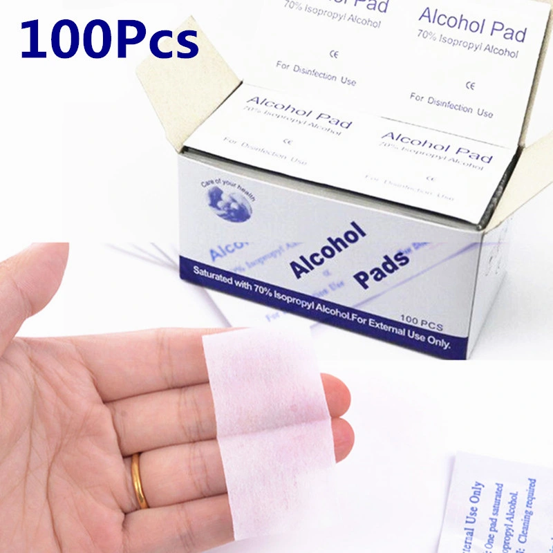 Disposable Medical Now-Woven Fabric Sterilization Disinfection Alcohol Swab Pad