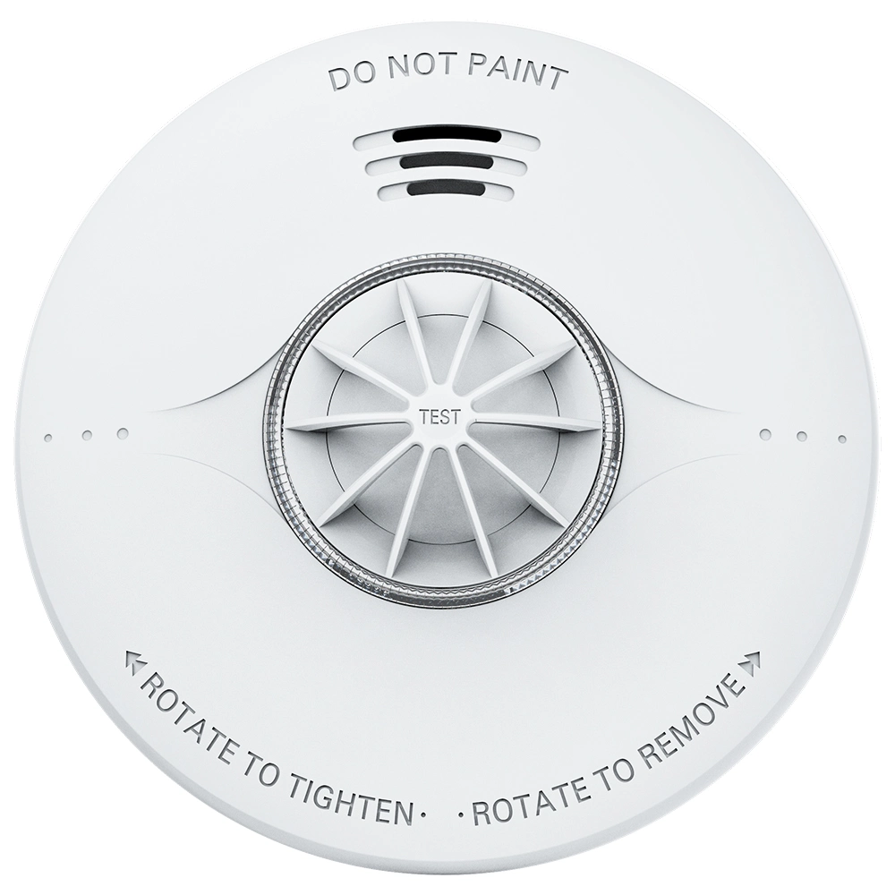 Fire Safety Wireless 10 Years Battery Operated Interlinked Heat Alarm