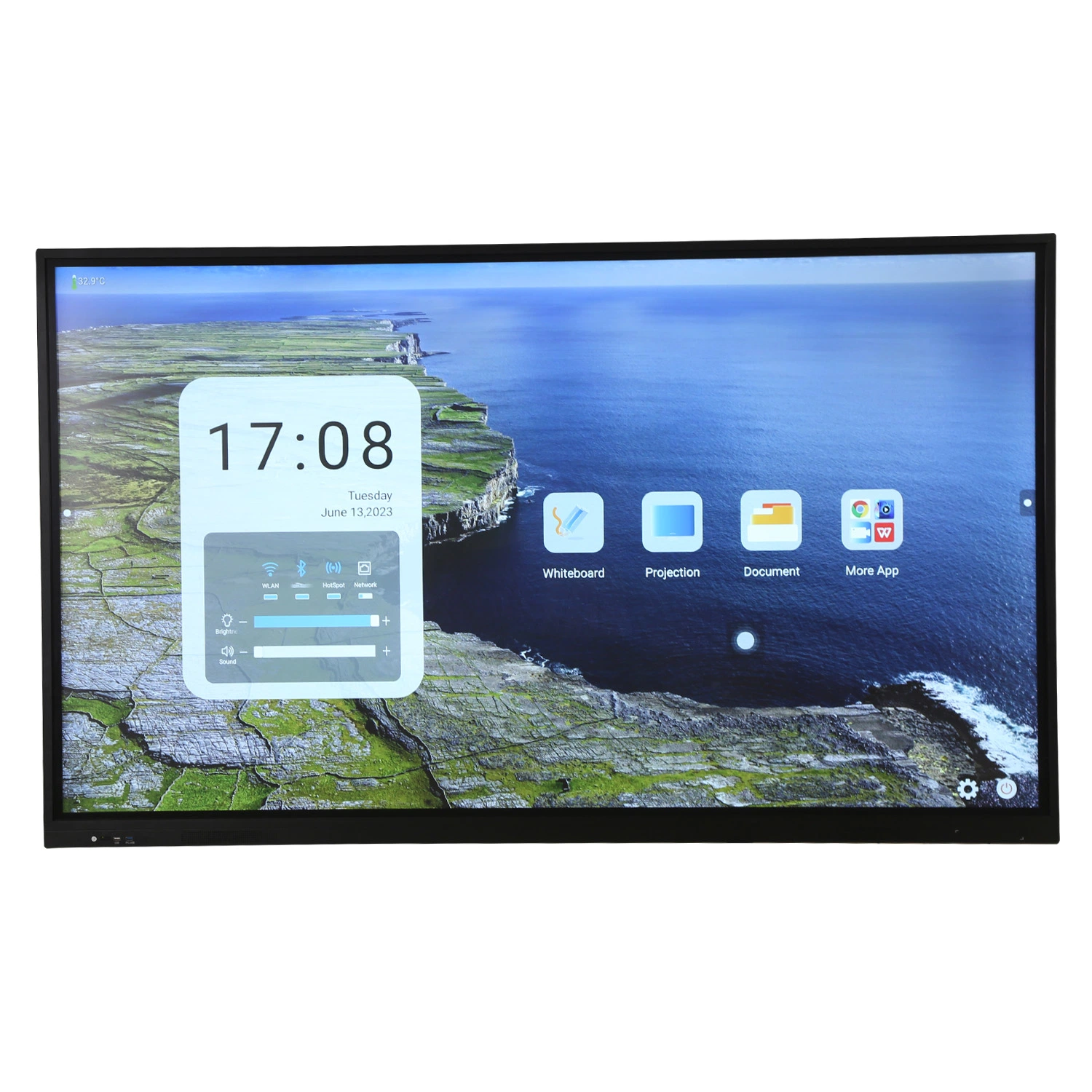 Cheap Price 65 Inch Touch Screen All in One Interactive LED Smart Whitboard