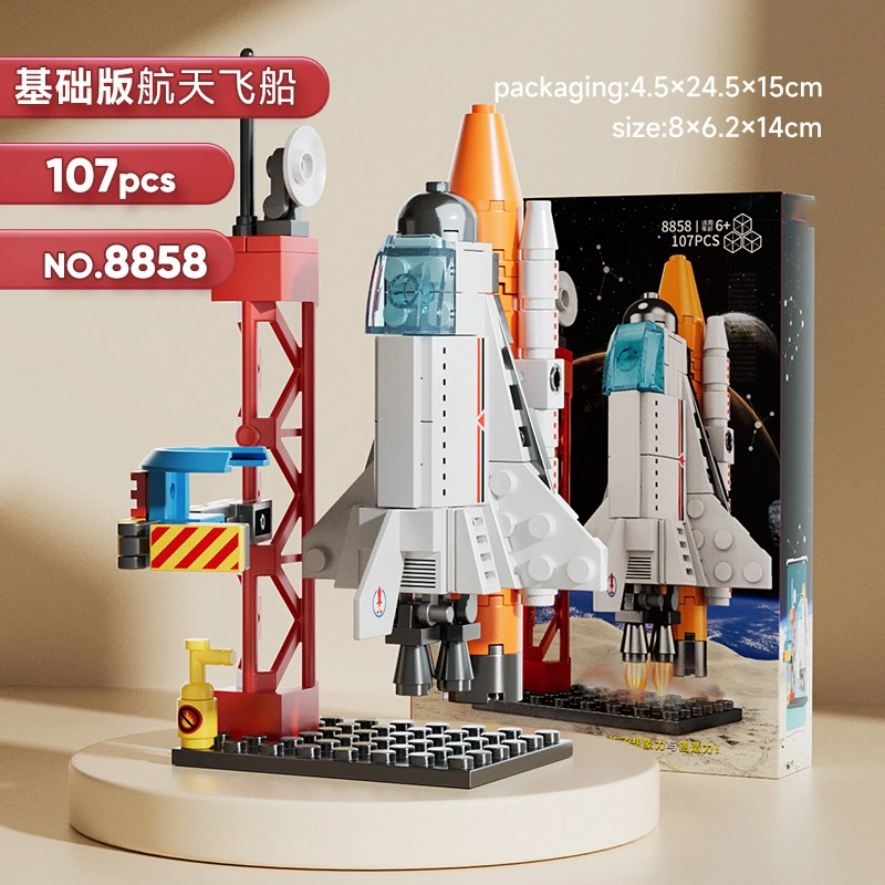 Spacecraft Building Blocks Kids Toys