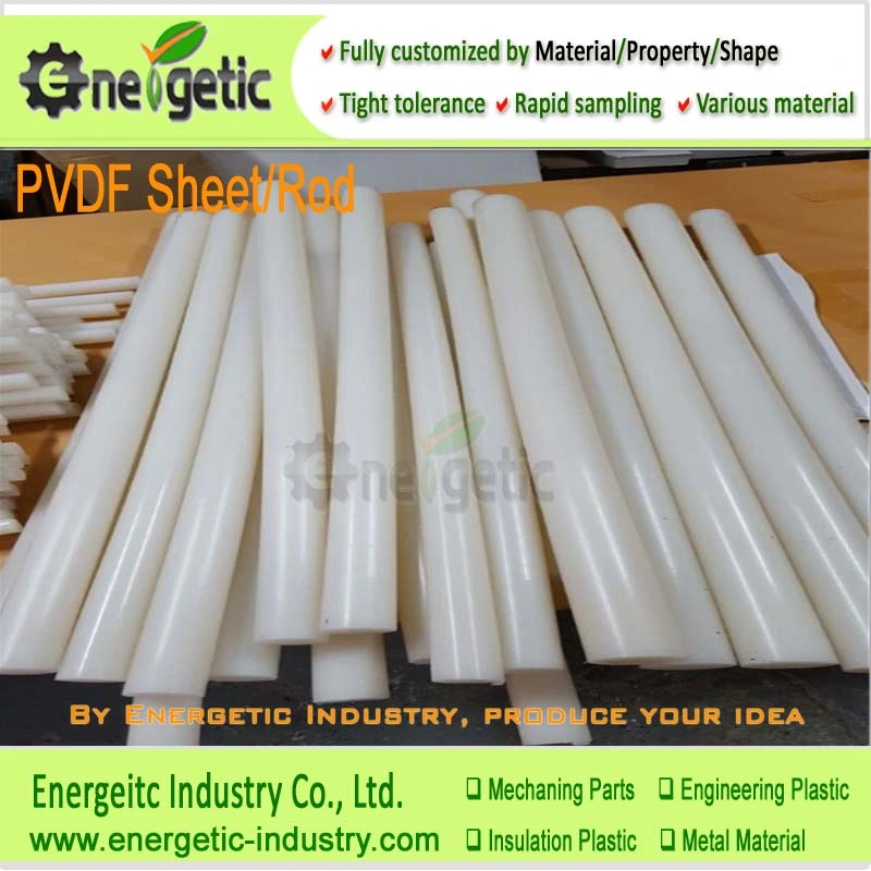 Customized Good Chemical Stability PVDF Rod/Tube/Gasket/Sheet, PVDF Tubing, PVDF Tube, PVDF Panel, PVDF Sheet, PVDF Board, PVDF Pipe Fitting, PVDF Rod