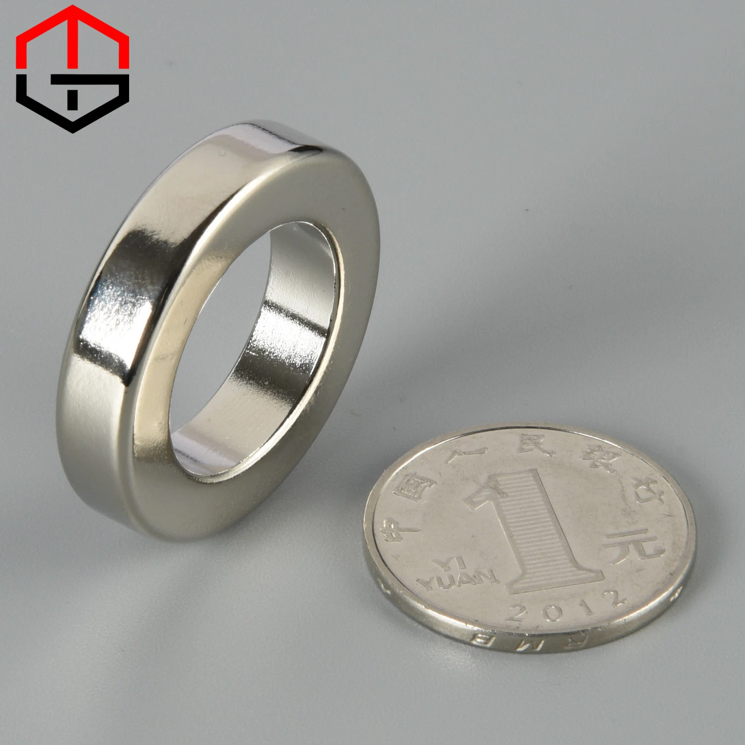 Imán de anillo amortiguado para uso de herramientas metálicas y hardware